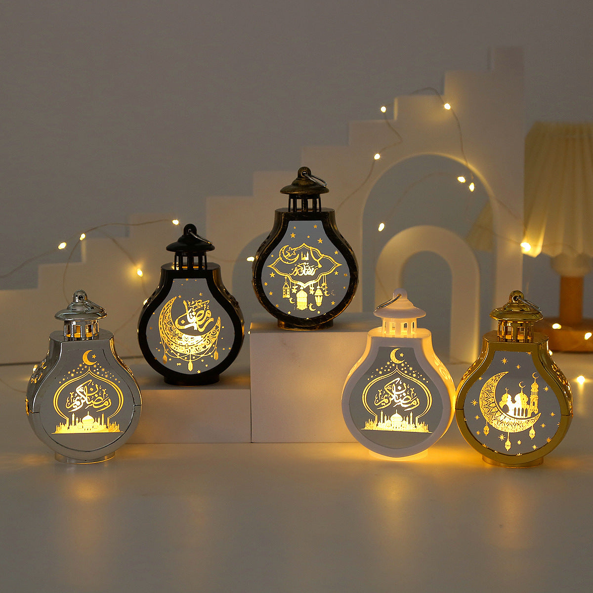 Middle East Arab Style Creative Electric Candle Lamp